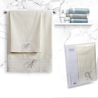 Asciugamano Alfabeto 1+1