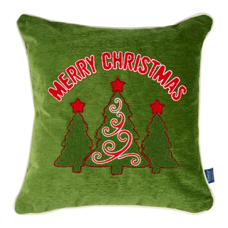 Cuscino Ciniglia Merry Christmas