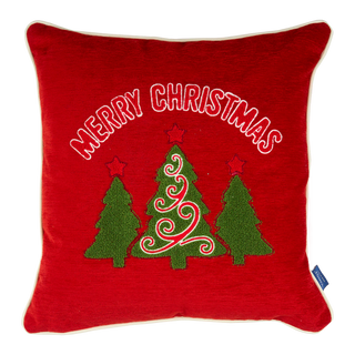 Cuscino Ciniglia Merry Christmas