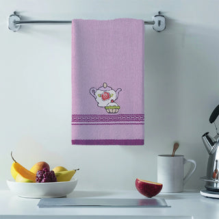 Set 6 Strofinacci Damasco