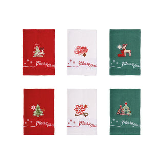 Set 6 Strofinacci Christmas