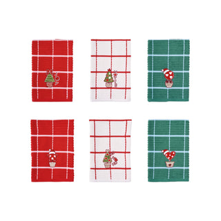 Set 6 Strofinacci Home Xmas