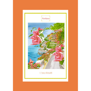 Set 4 Strofinacci Positano