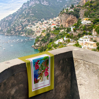 Set 4 Strofinacci Positano